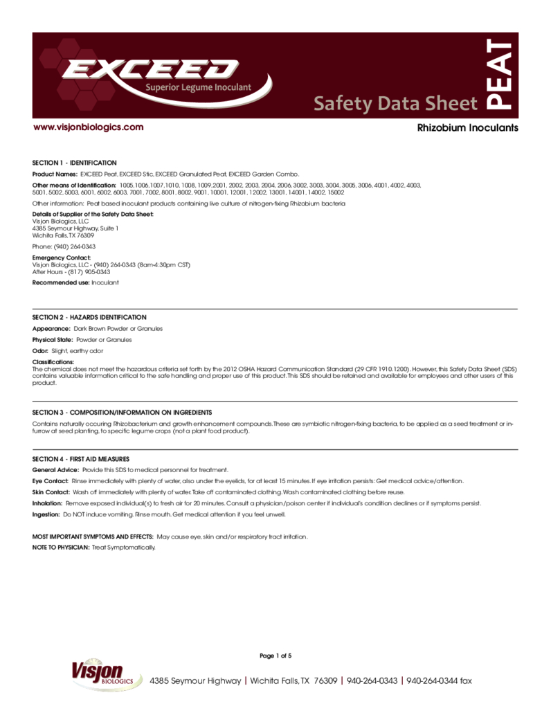 thumbnail of Safety Data